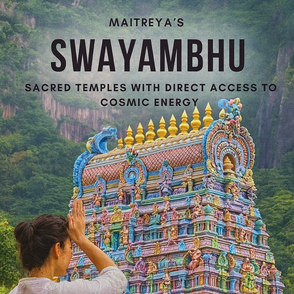 Swayambhu: Sacred Temples with Direct Access to Cosmic Energy Kindle Edition (Instant eBook) EBooks