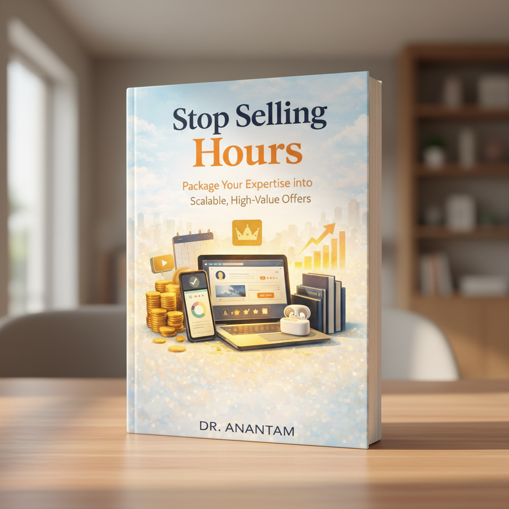 Stop Selling Hours - Package Your Expertise into Scalable, High-Value Offers (Instant e-Book) HalfPe
