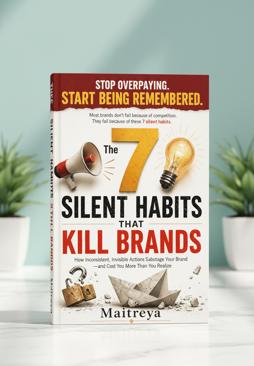 The 7 Silent Habits That Kill Brands: Why Good Products Lose, Great Stories Go Unheard, and Only a Few Brands Earn Belief  (Instant eBook)